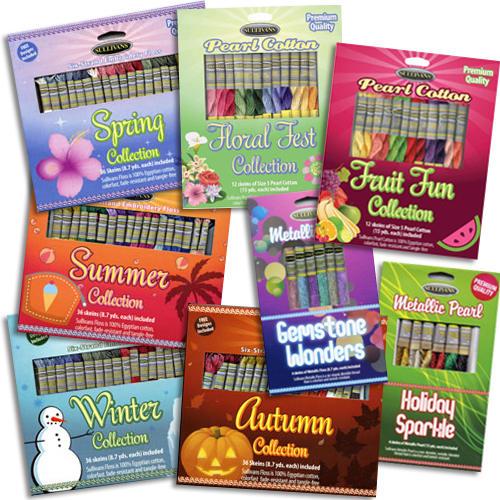 8 Mini Floss Pack Collections