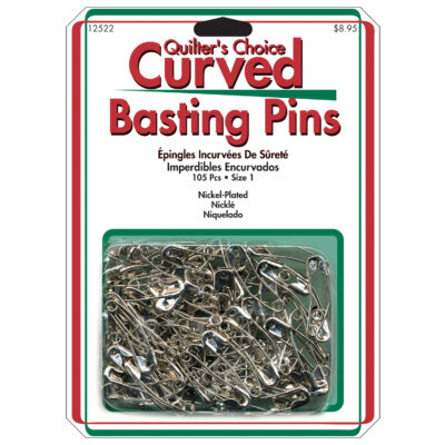 Curved Basting Pins Bulk