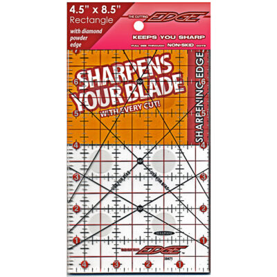 The Cutting EDGE 4.5" x 8.5" Clear Ruler Bulk