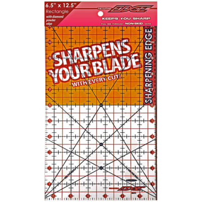 The Cutting EDGE 6.5" x 12.5" Clear Ruler Bulk