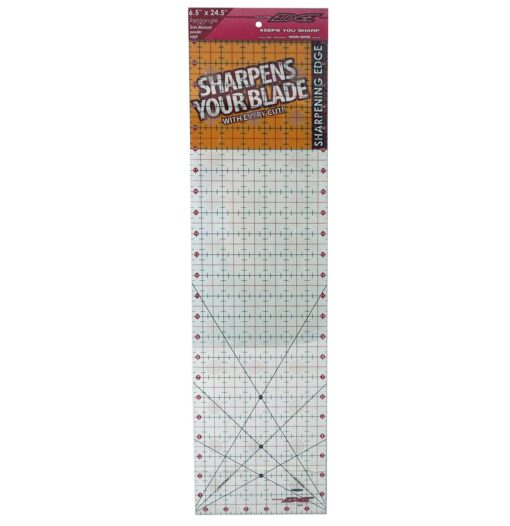 The Cutting EDGE 6.5" x 24.5" Clear Ruler Bulk