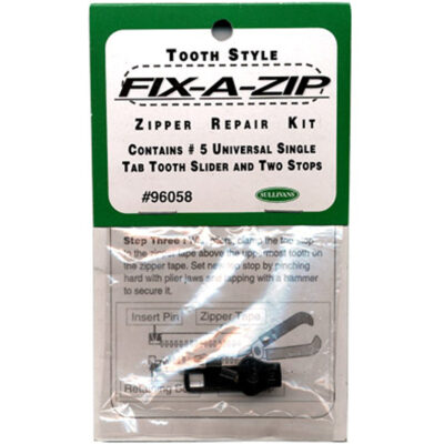 #5 Tooth Style Zipper Repair Kit Bulk