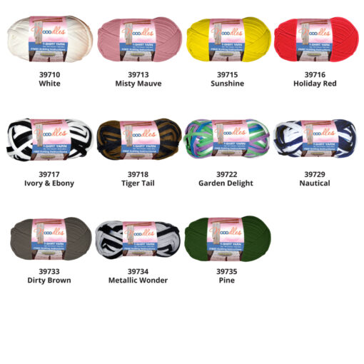 Nooodles Polyester T-Shirt Yarn Bulk - Image 3