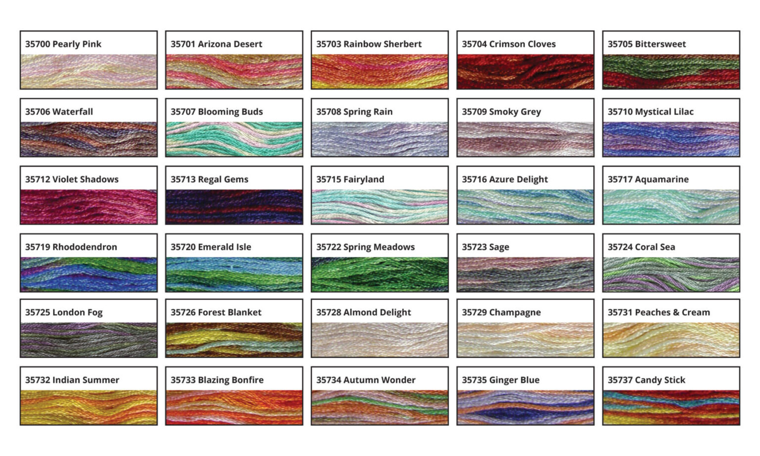 Overdyed Embroidery Floss Bulk Sullivans USA