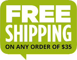Free shipping on orders $35 or more