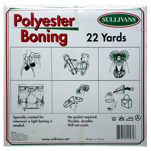 Polyester Boning (Black) - Image 3