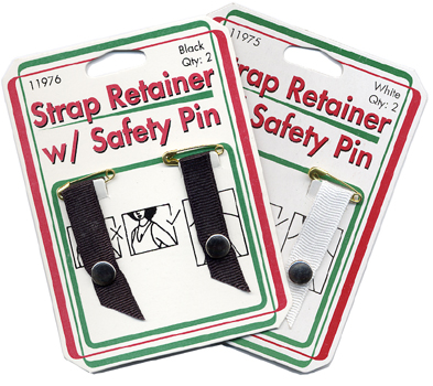 Strap Retainer w/ Safetly Pins