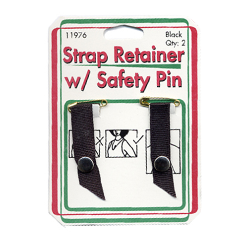 Strap Retainer with Safety Pin Bulk - Sullivans USA