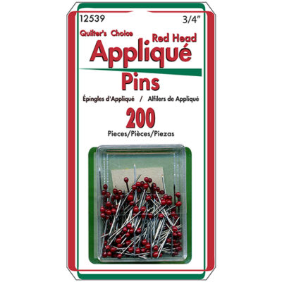 Red Head Applique Pins Bulk