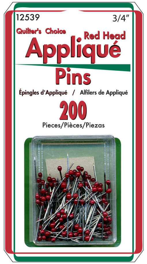 Red Head Applique Pins Bulk - Image 3