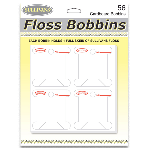 Cardboard Floss Bobbins
