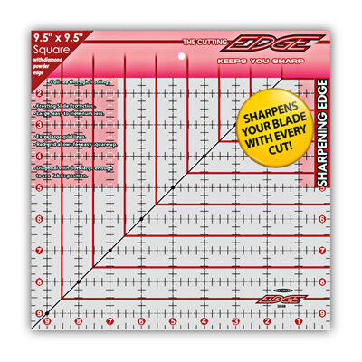 The Cutting EDGE 9.5" x 9.5" Ruler