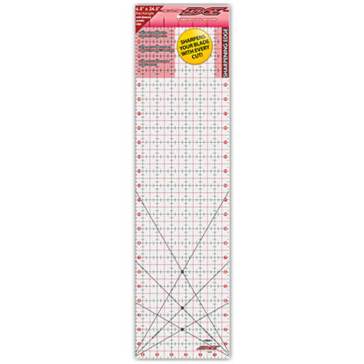 The Cutting EDGE 6.5" x 24.5" Frosted Ruler Bulk
