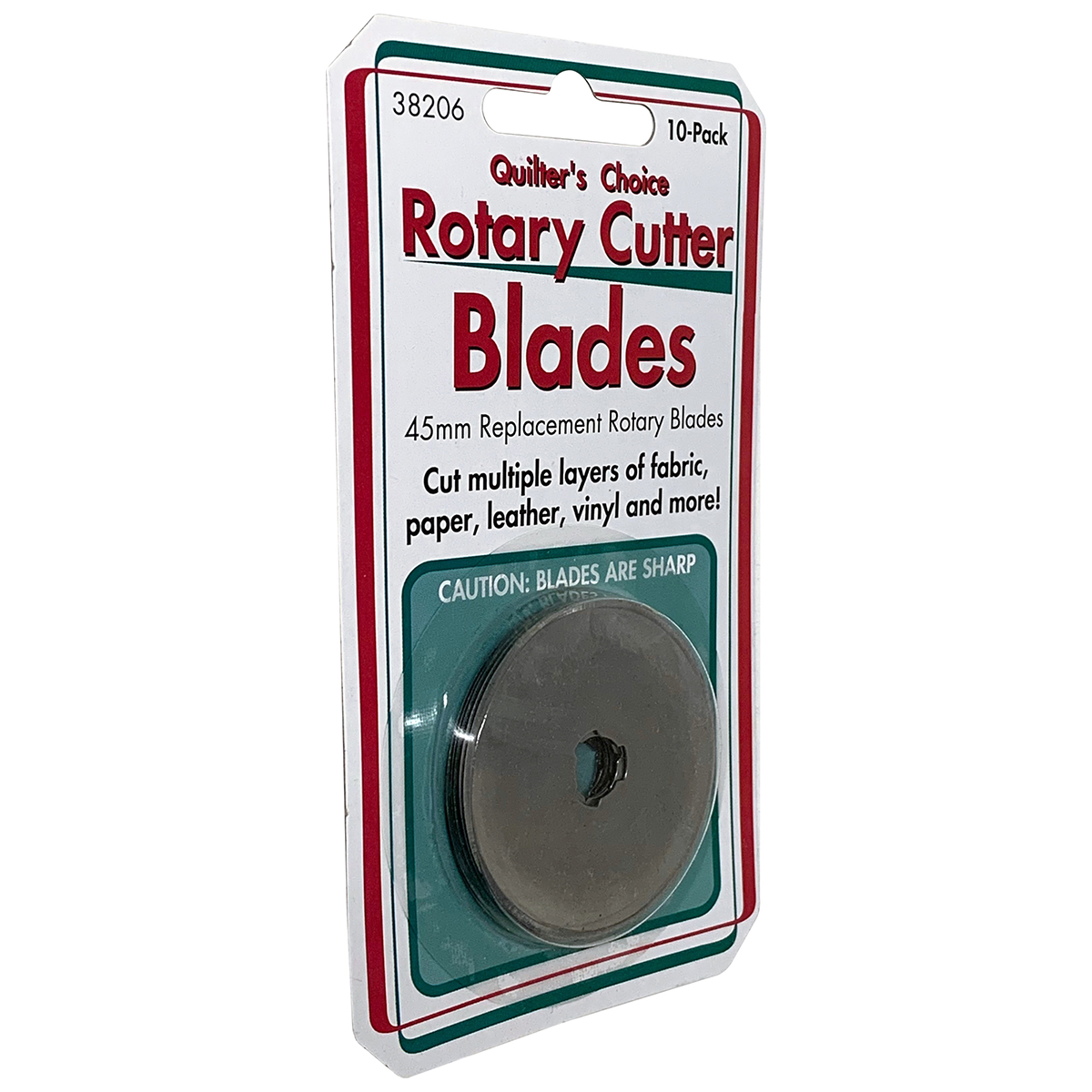 45mm Rotary Cutter Blades for Pp212 Fabric Rotary Cutter - 10 Pack