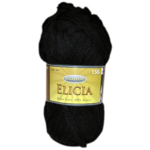 Elicia Black (solid) Yarn