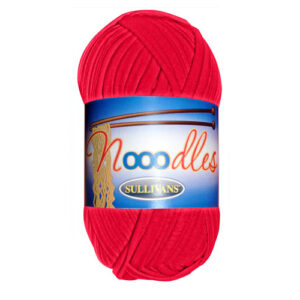 Holiday Red Nooodles Cotton T-Shirt Yarn