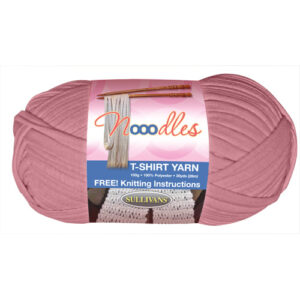 Misty Mauve Nooodles Polyester T-Shirt Yarn