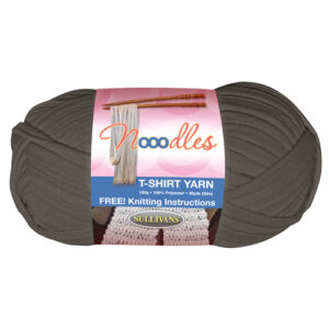Dirty Brown Nooodles Polyester T-Shirt Yarn