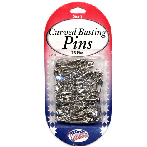 iNee Curved Safety Pins, Quilting Basting Pins