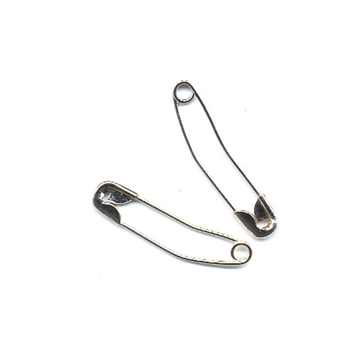 TSHD 100 Pack Curved Safety Pins 1.5 inch Size 2 for Quilting Sewing,Basting Pins