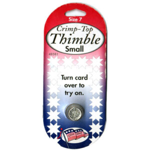 Crimp-Top Thimble Small
