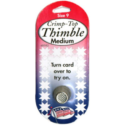 Crimp-Top Thimble Medium