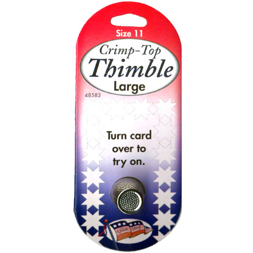 Crimp-Top Thimble Large