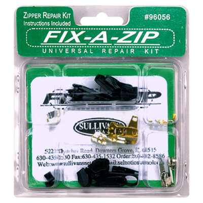 7 Coil Style Zipper Repair Kit Bulk - Sullivans USA