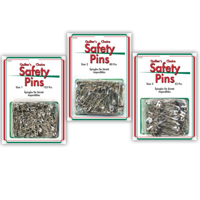 Nickel & Brass Safety Pins Bulk - Sullivans USA