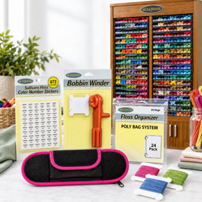Embroidery Floss Storage and Accessories
